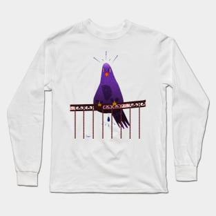 Surprised Pigeon Long Sleeve T-Shirt